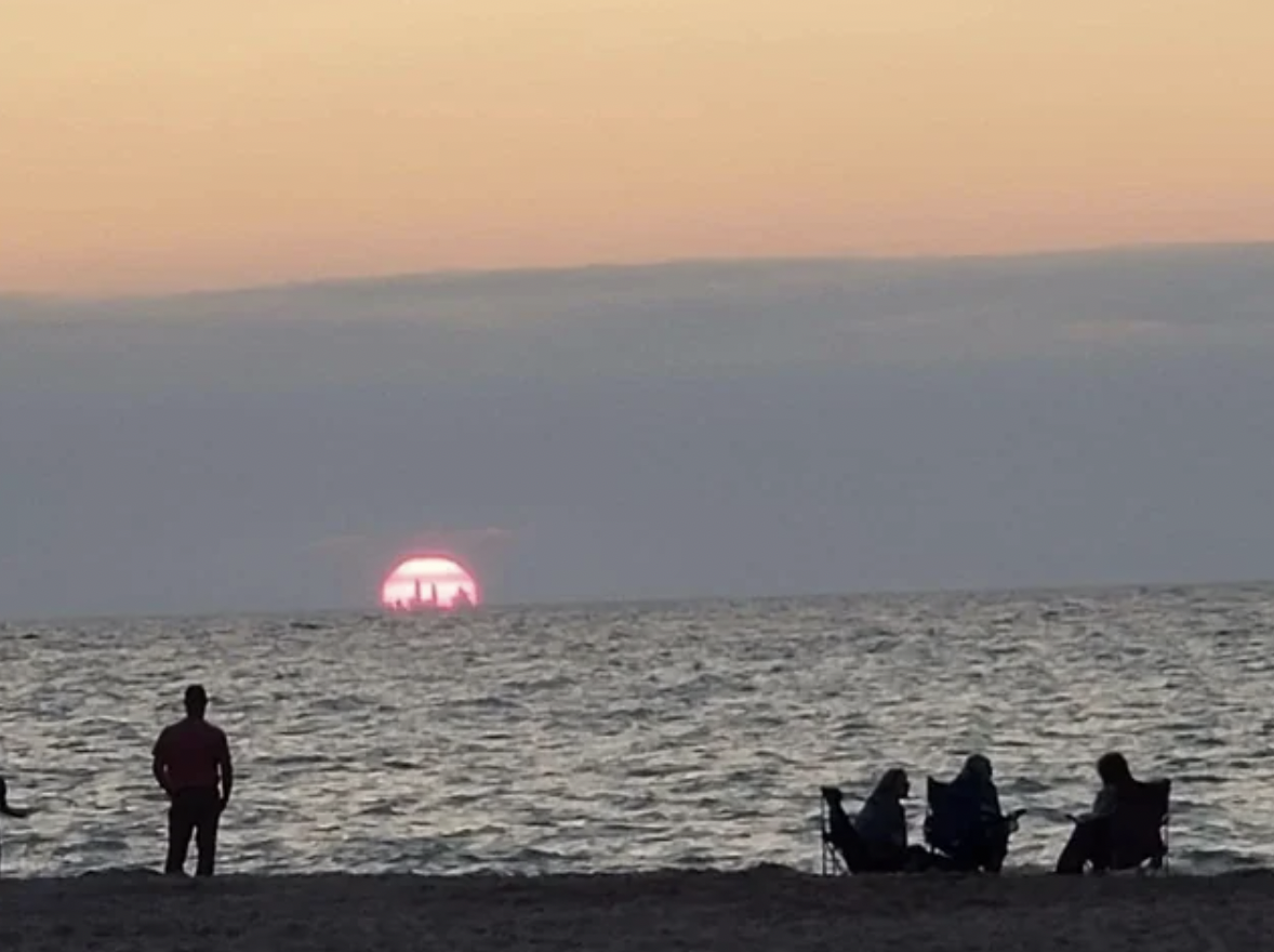 chicago skyline from indiana dunes