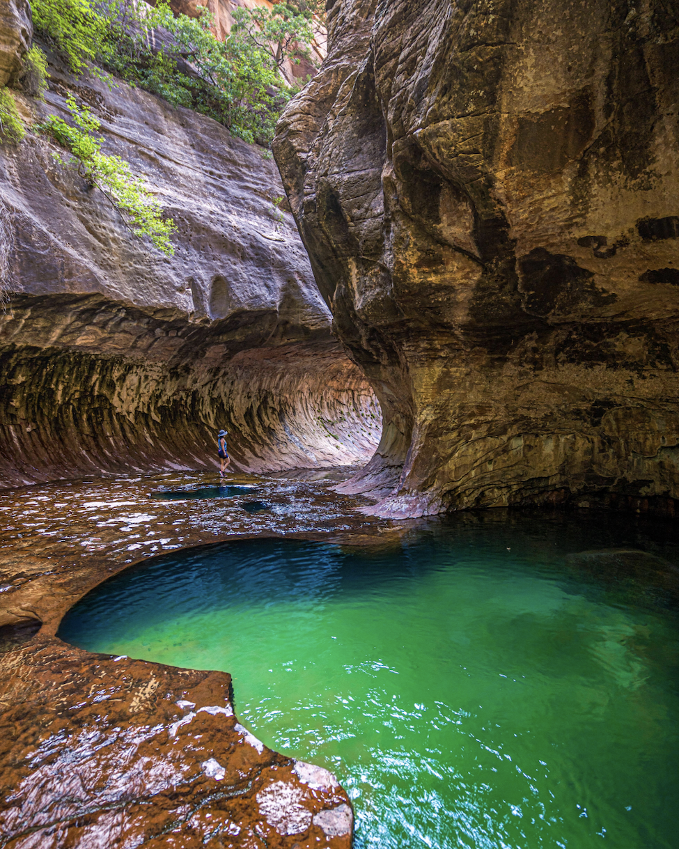 The Subway, Zion National Park, Utah.