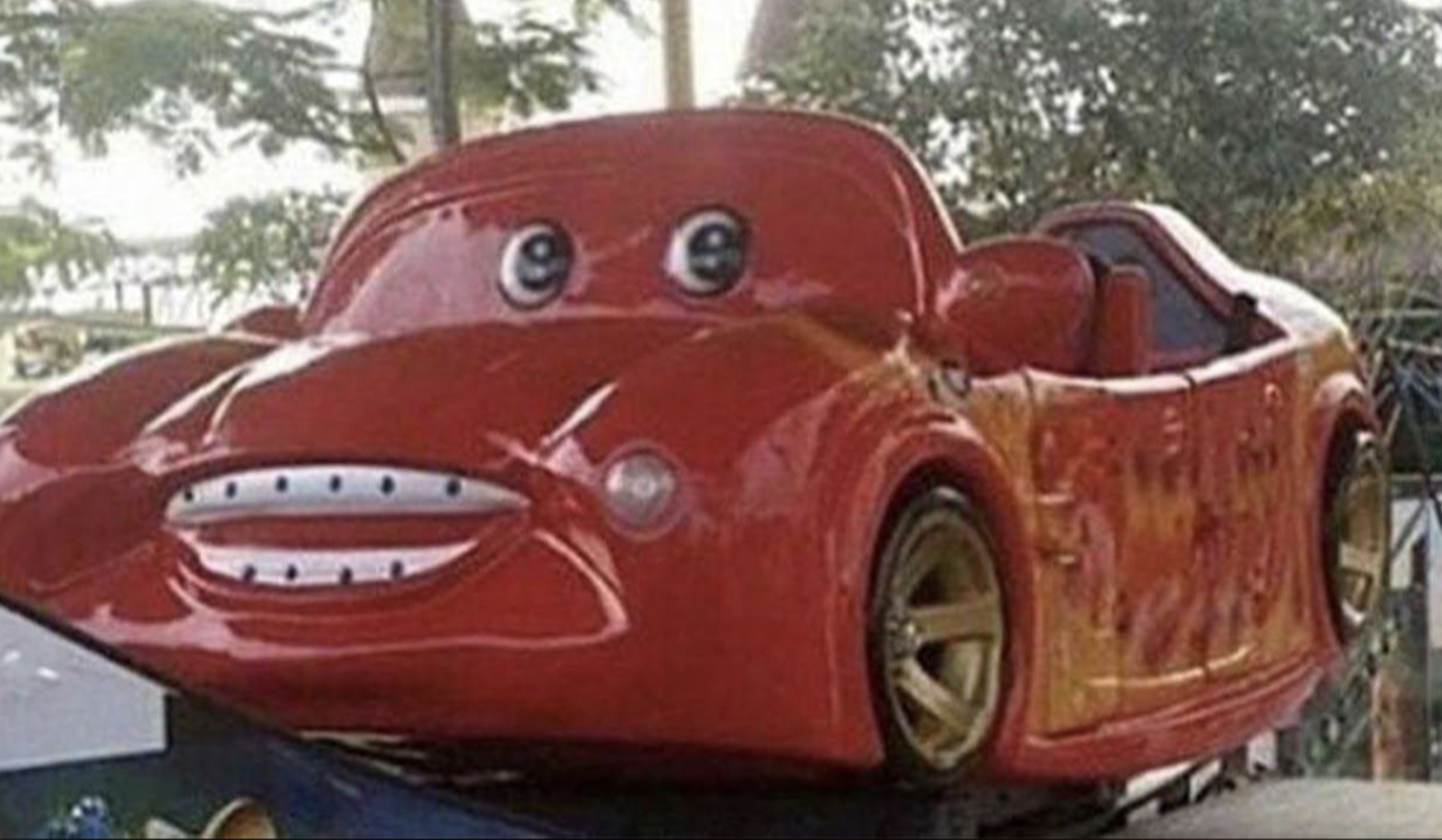 cursed car