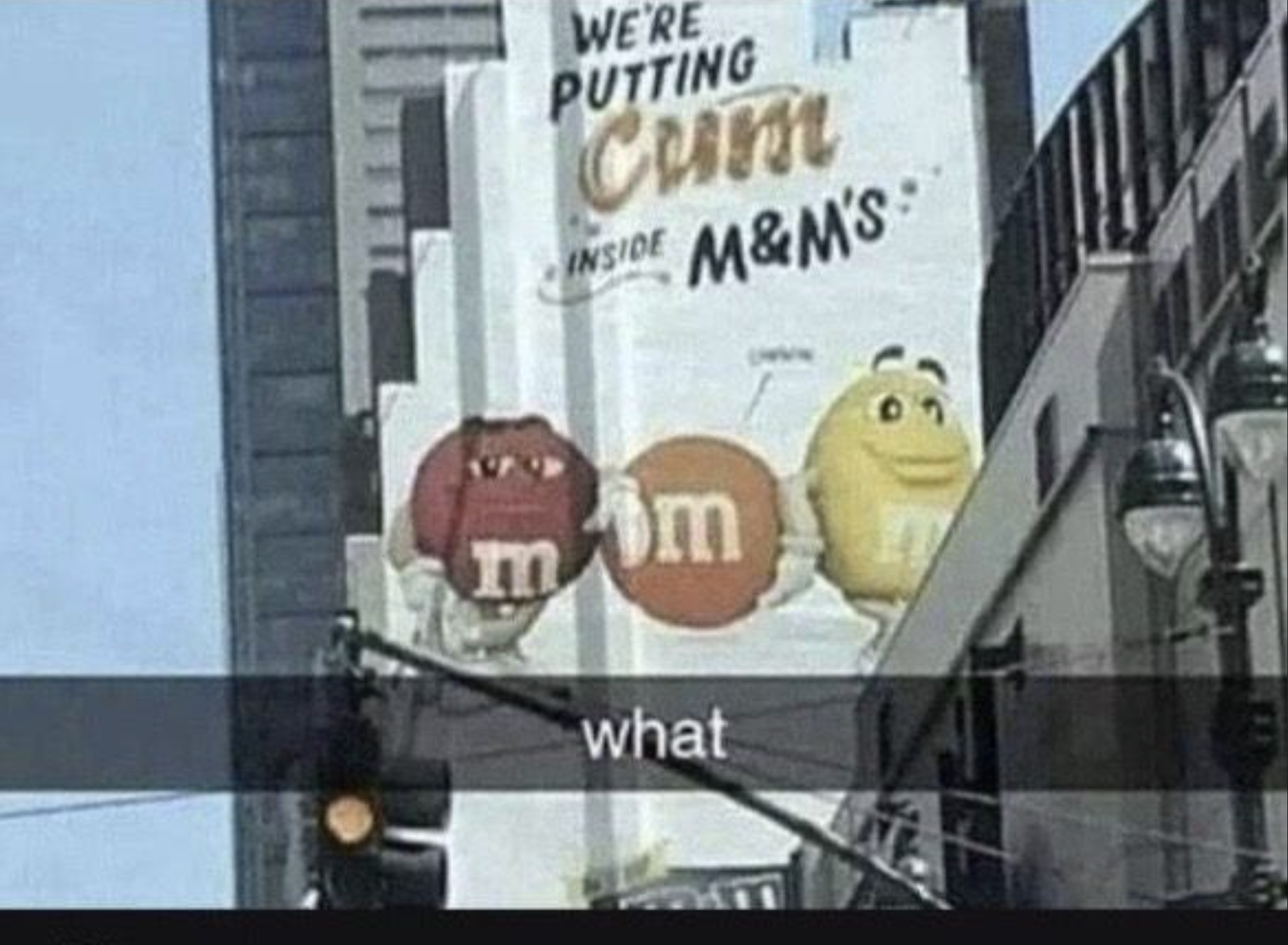 we re putting inside m&m's - We'Re Putting Cum Inside M&M'S om what