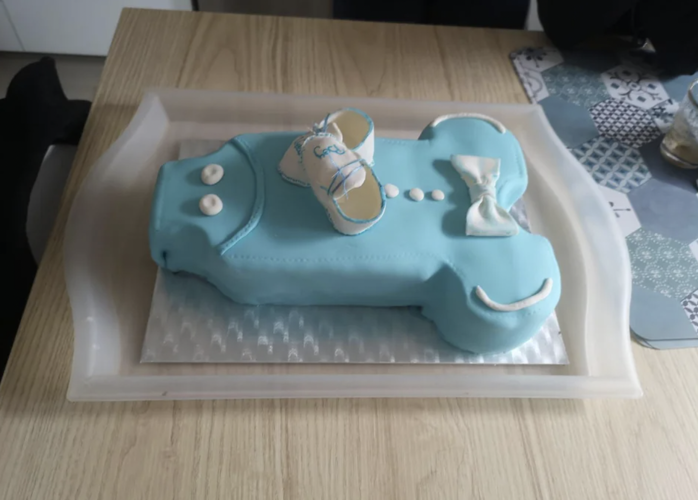 Baby shower cake.