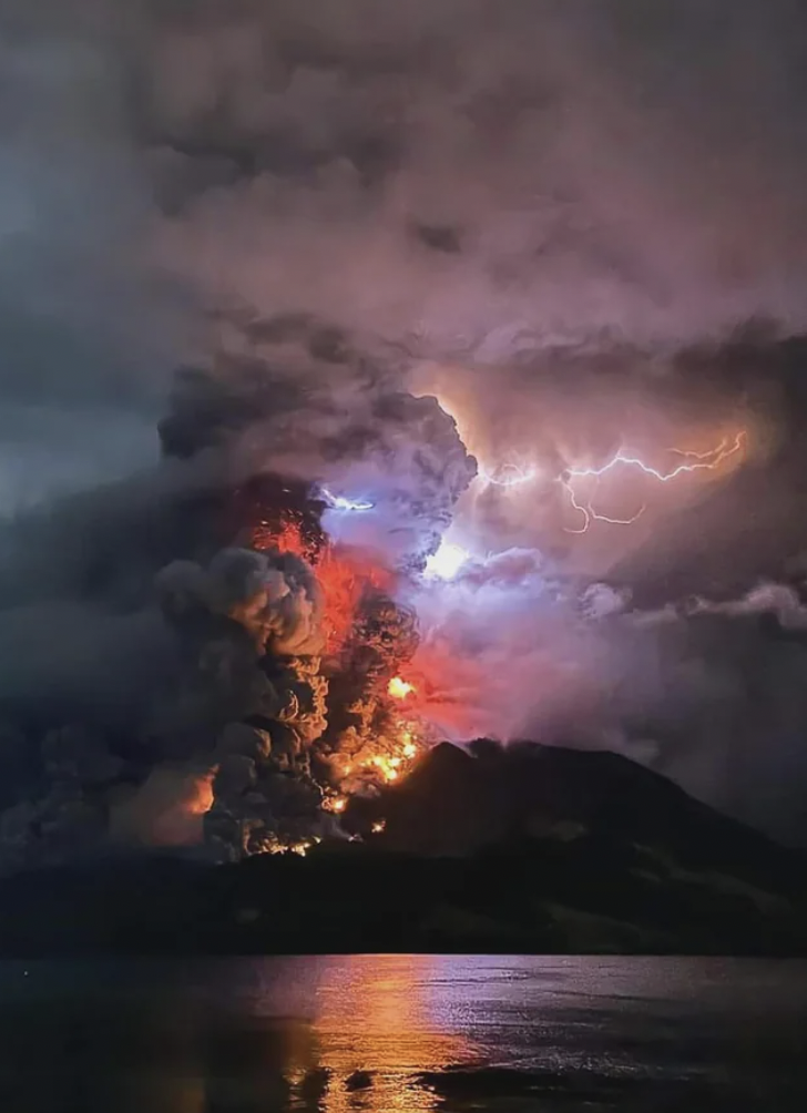 indonesia volcano eruptions