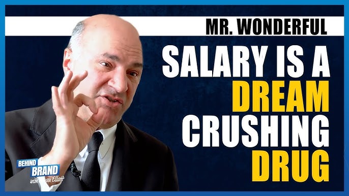 poster - Behind Brand with an Elliott Mr. Wonderful Salary Is A Dream Crushing Drug