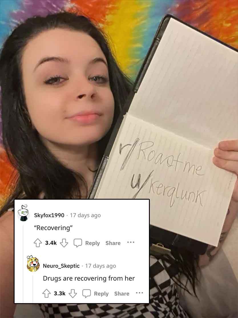 handwriting - Skyfox1990 17 days ago "Recovering" Roast me WKeralunk Neuro Skeptic 17 days ago Drugs are recovering from her ...