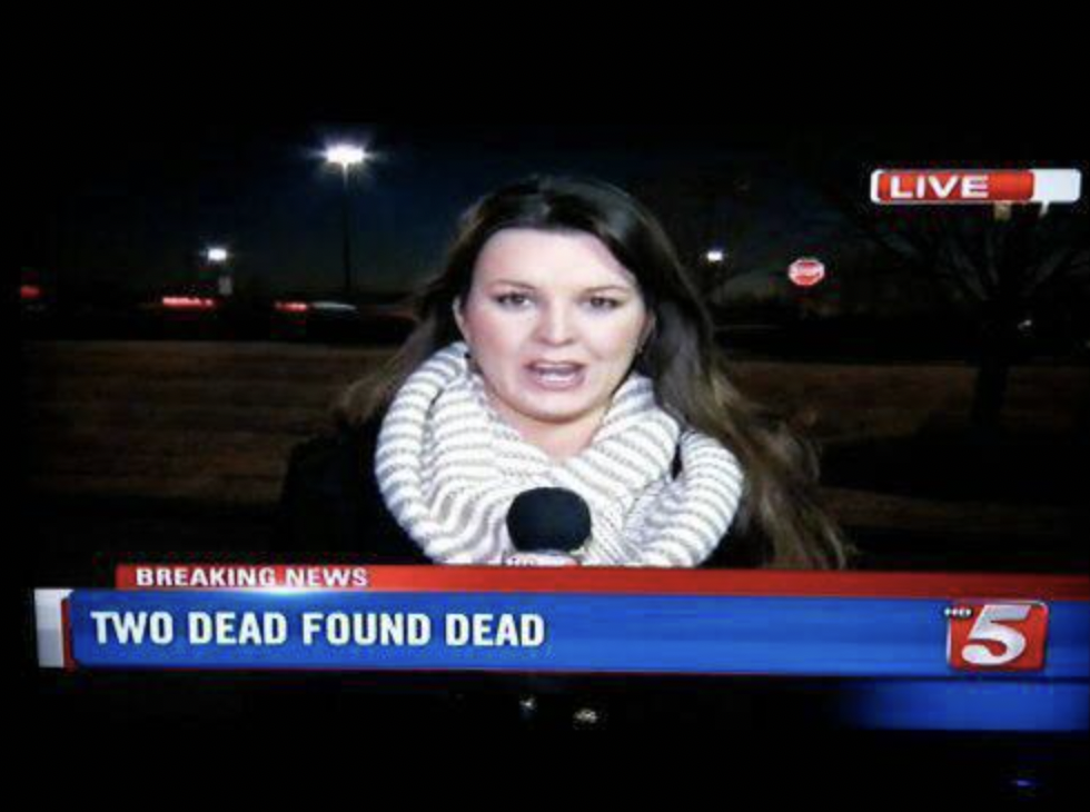 breaking news memes - Breaking News Two Dead Found Dead Live 5