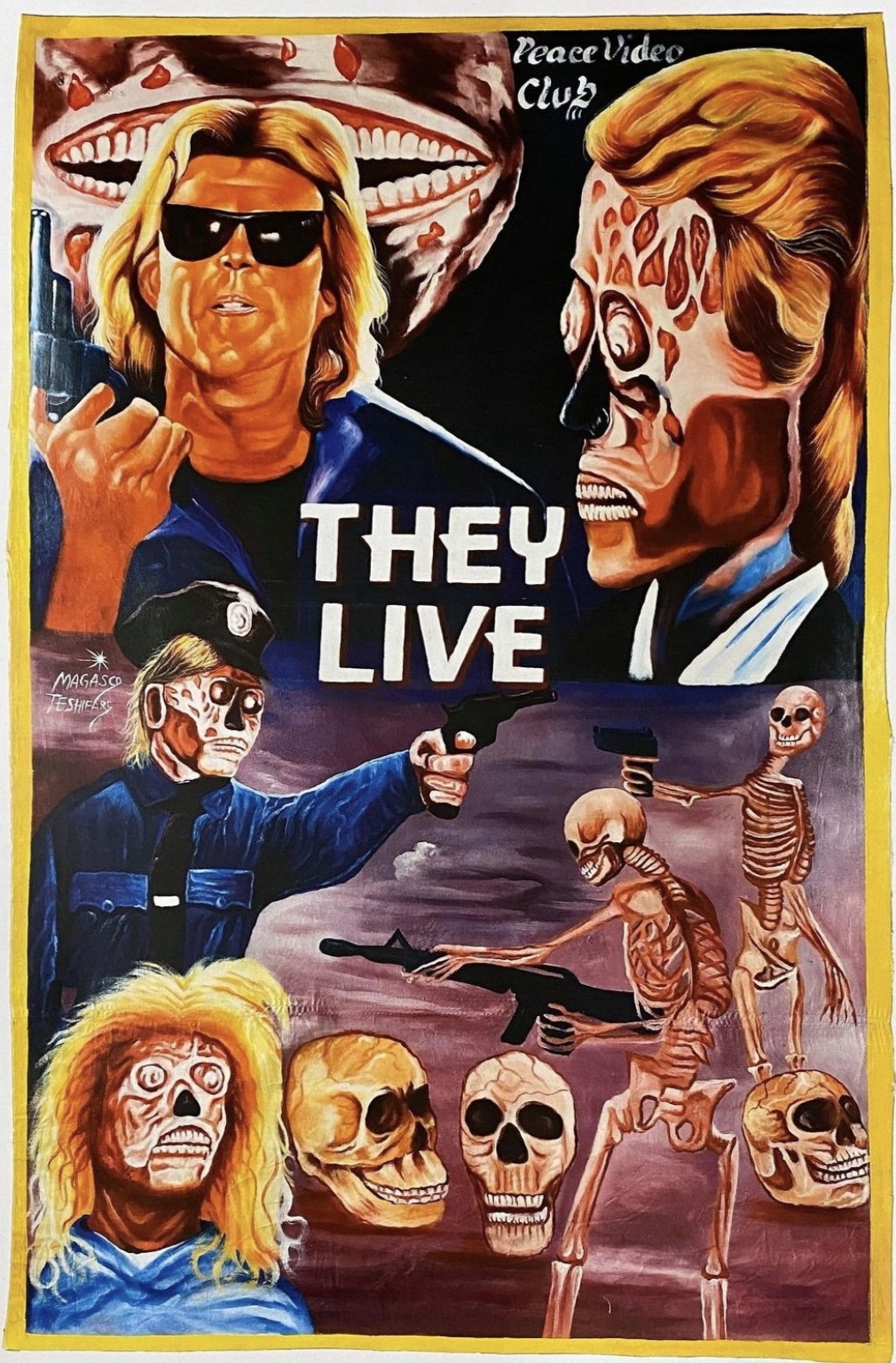 poster - Peace Video Club Mag They Live N