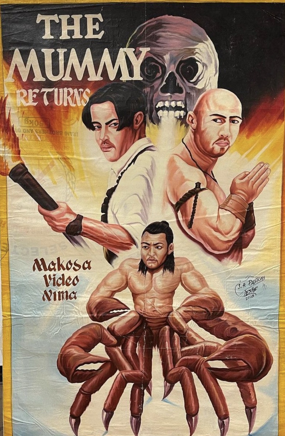 poster - The Mummy Returns Makosa Video Nima