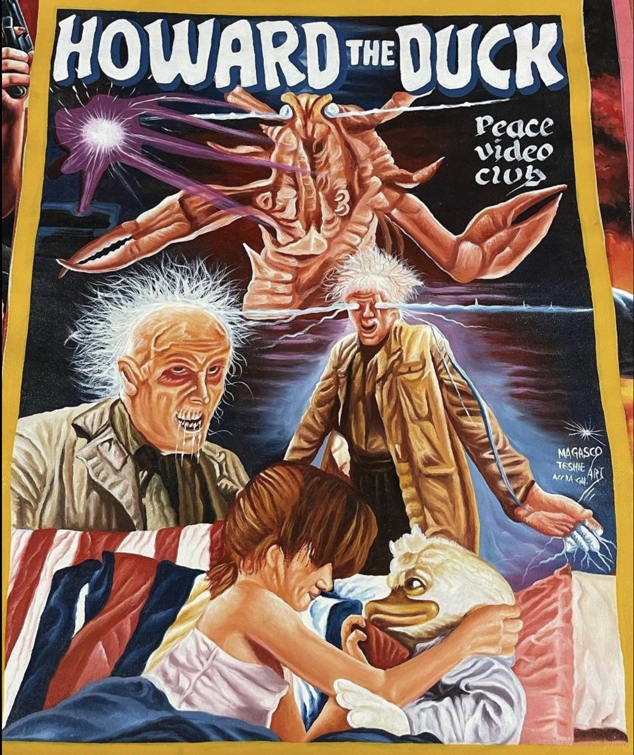 comics - Howard The Duck Peace video club Nagasco