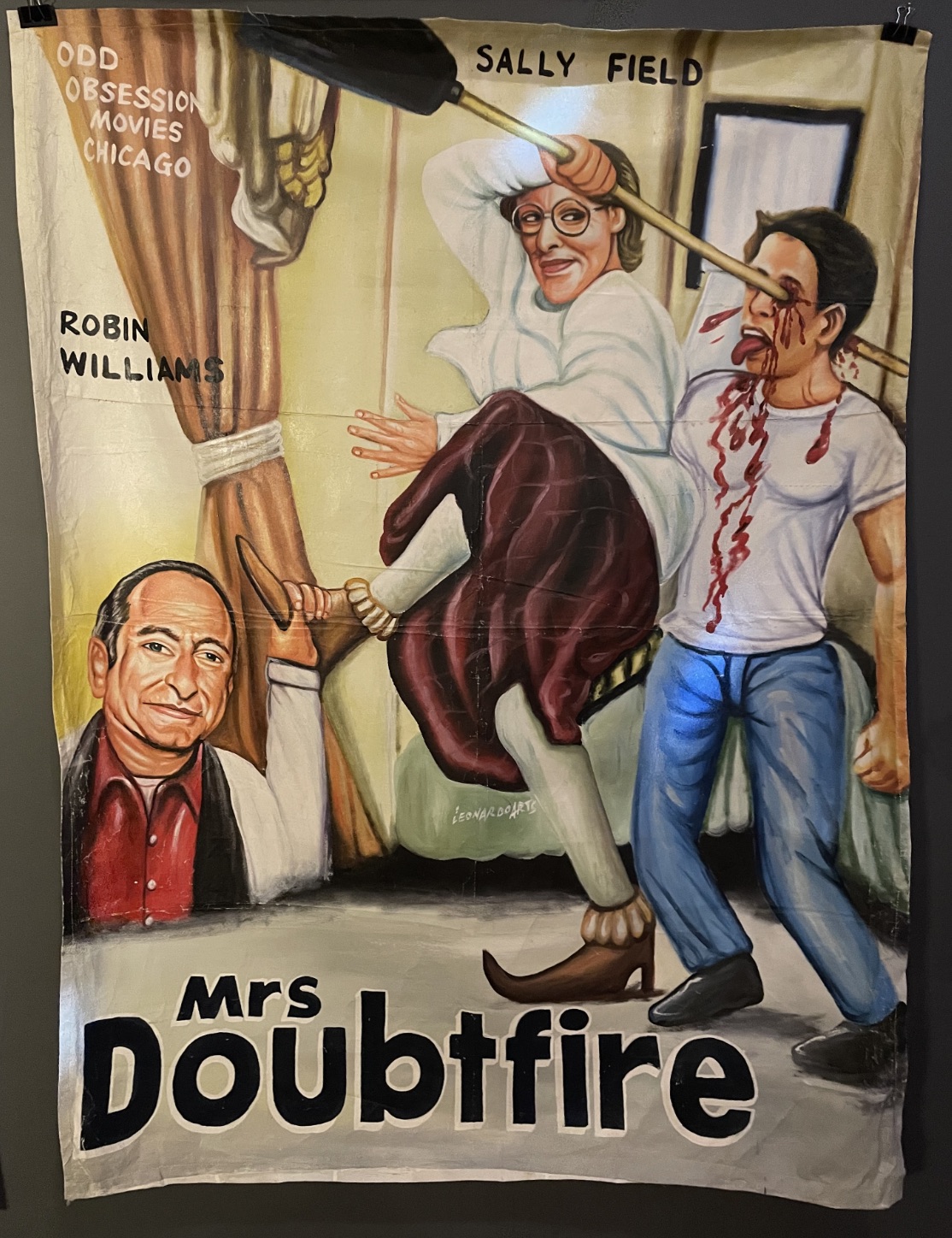 ghana movie posters mrs doubtfire - Odd Obsession Movies Chicago Robin Williams Sally Field Doubtfire