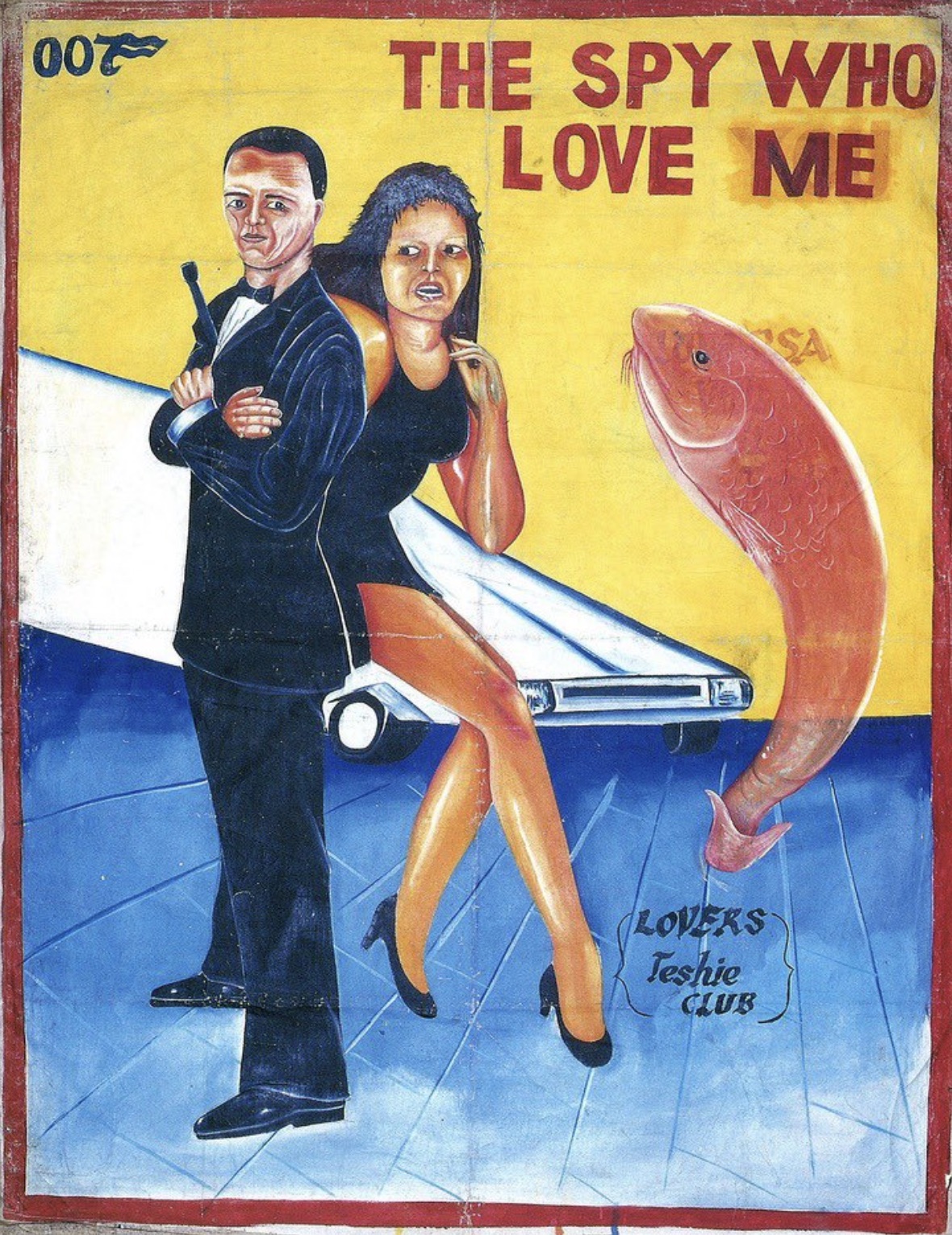 ghana movie poster - 007 The Spy Who Love Me Lovers Teshie Club Sa