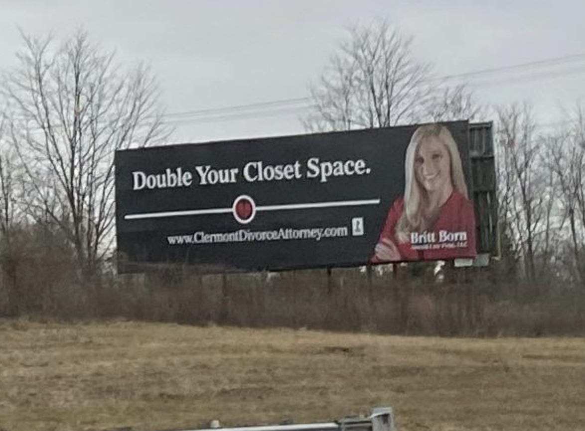 banner - Double Your Closet Space. Attorney.com B Britt Born