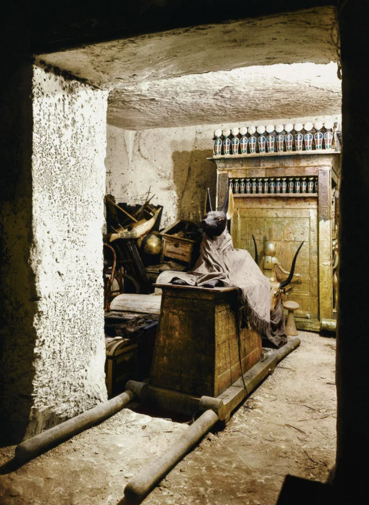 anubis king tut's tomb