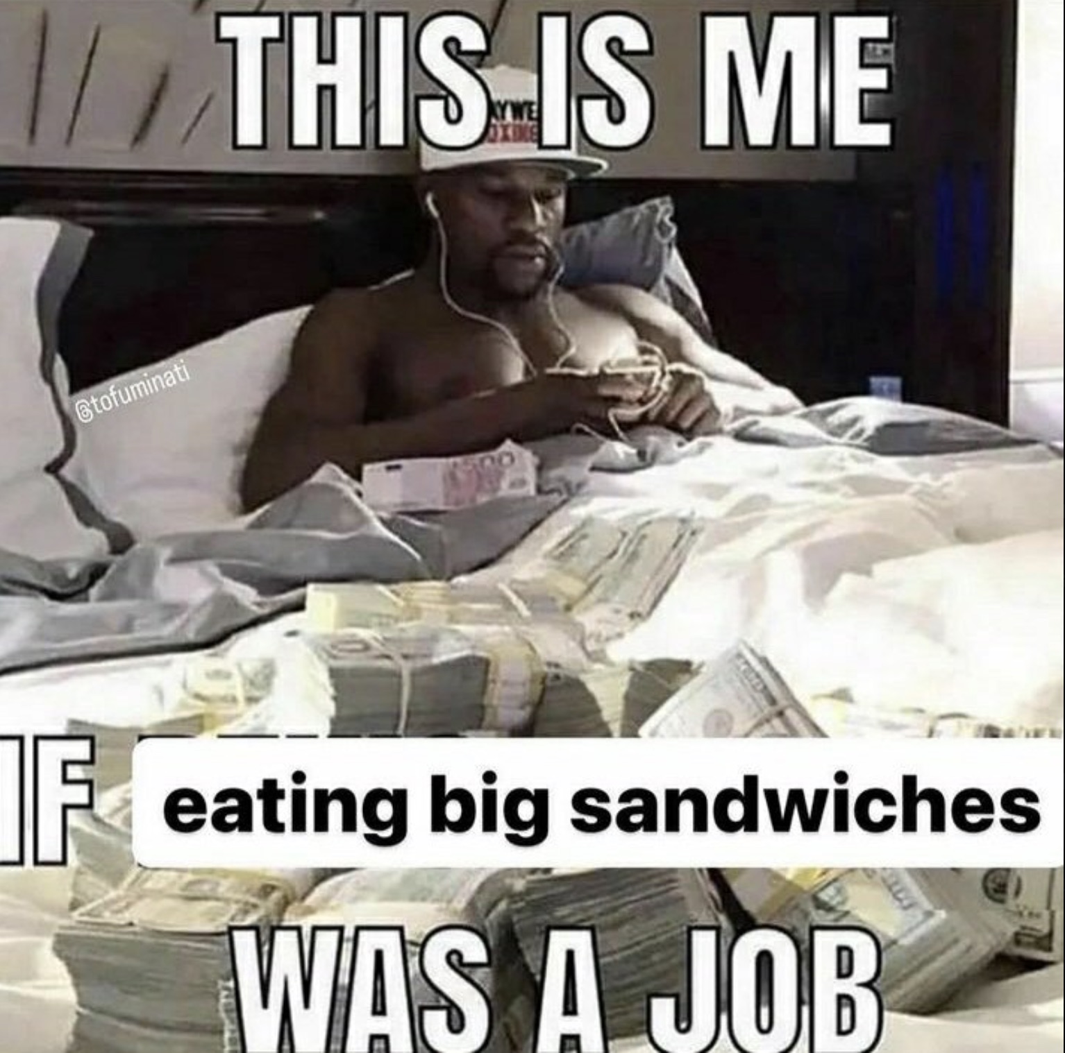 floyd mayweather tax - This Is Me Feating big sandwiches Was A Job