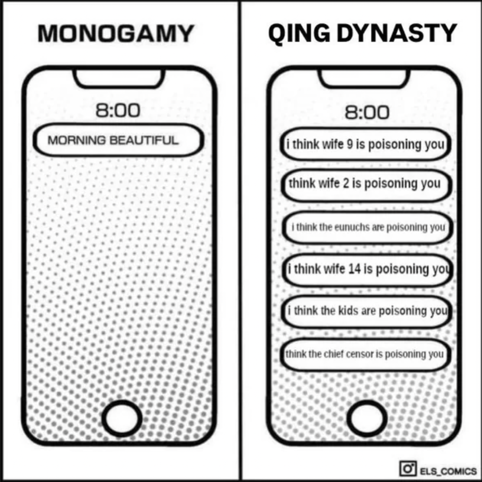 mobile phone case - O Monogamy Morning Beautiful Qing Dynasty i think wife 9 is poisoning you 00000 think wife 2 is poisoning you i think the eunuchs are poisoning you i think wife 14 is poisoning you i think the kids are poisoning you think the chief cen