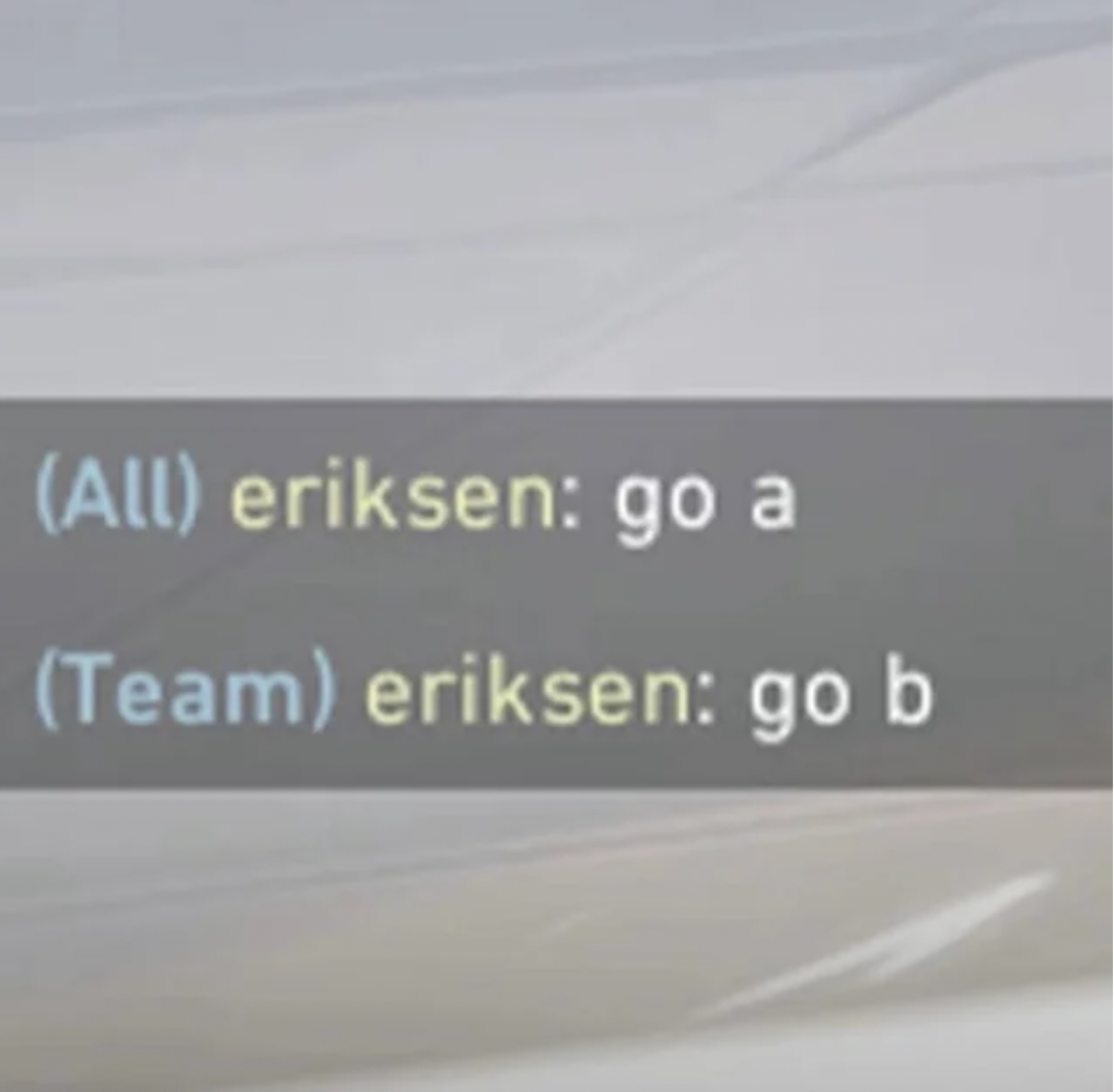 Meme - All eriksen go a Team eriksen go b