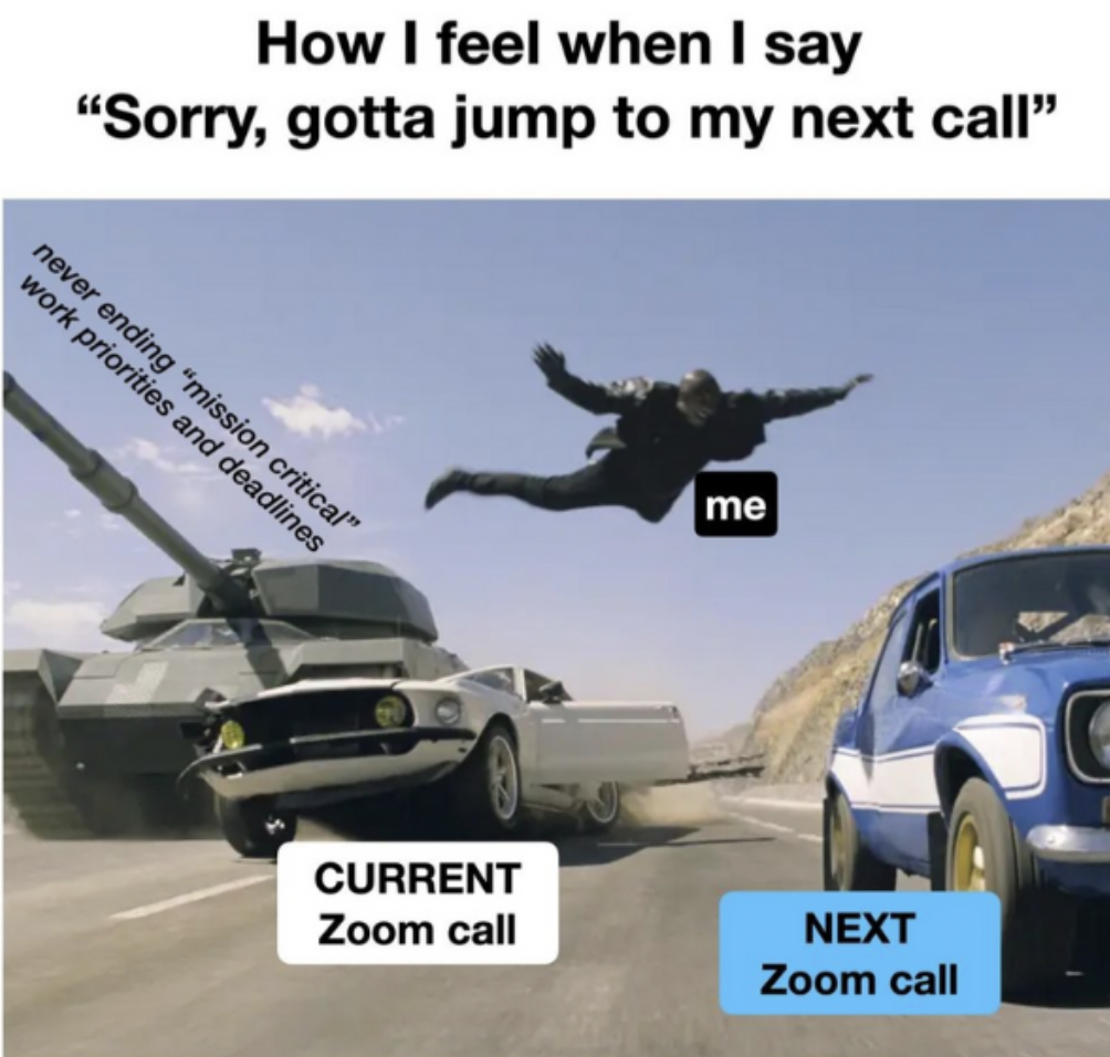 remote company meme - How I feel when I say