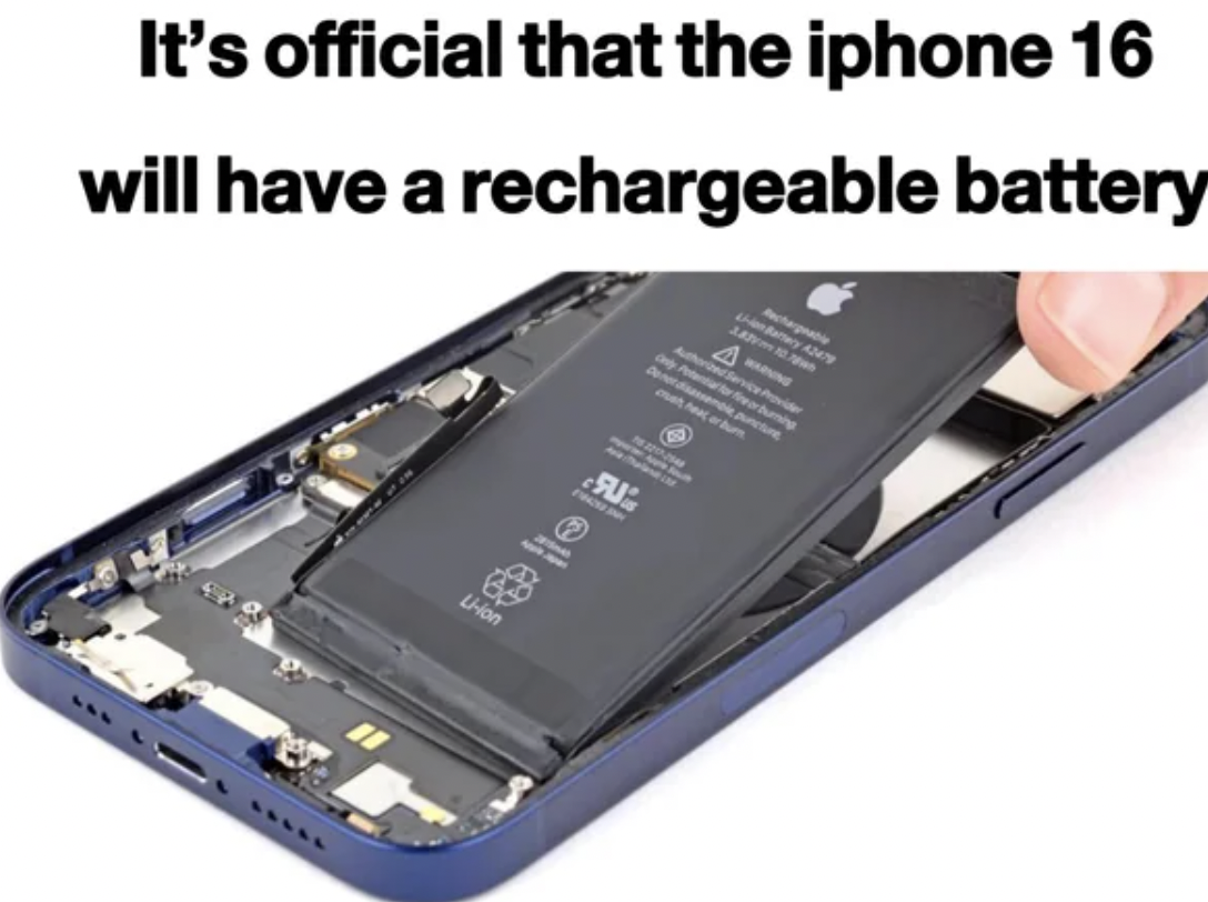 iphone battery replacement warranty - It's official that the iphone 16 will have a rechargeable battery