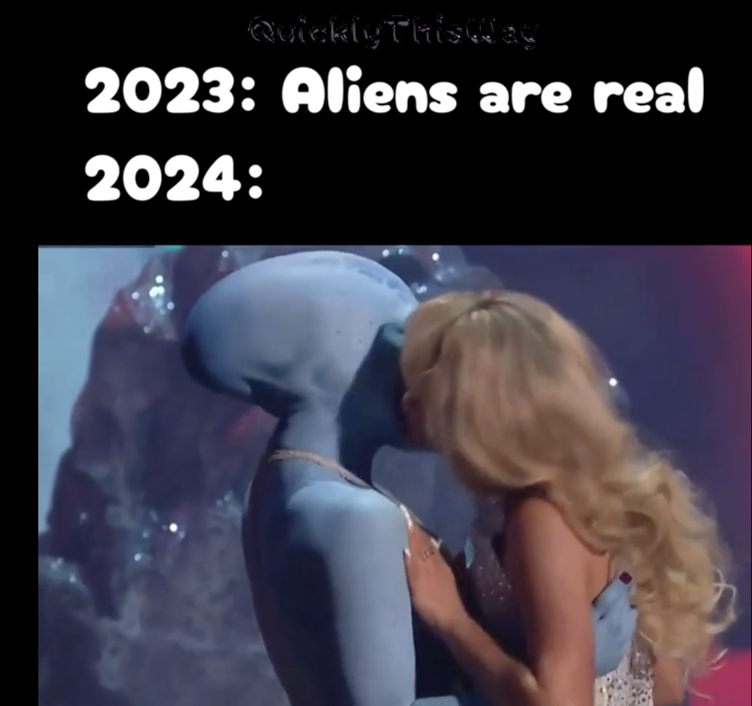 blond - Quickly Thisday 2023 Aliens are real 2024