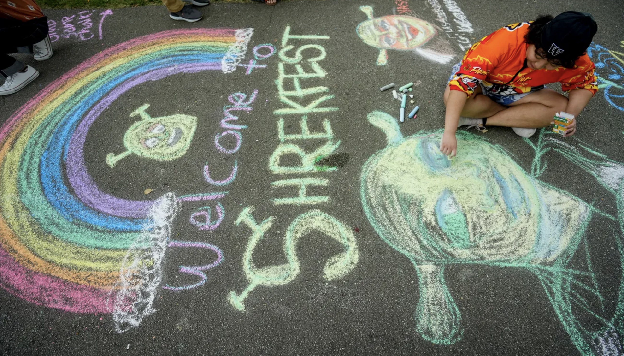 fun - Und Chalk Welcome to Hrekfest