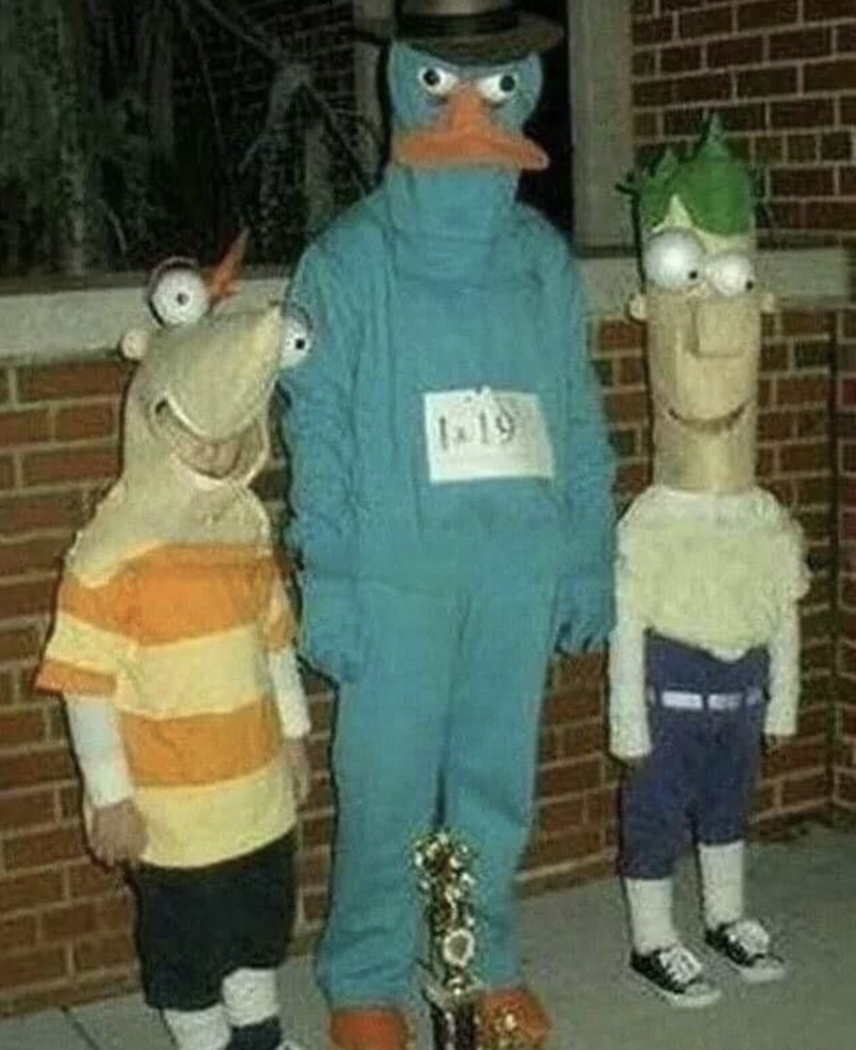 cursed phineas and ferb costumes - 1x19 I 71