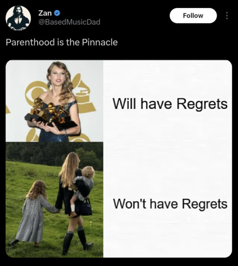 screenshot - Zan Parenthood is the Pinnacle B Will have Regrets Won't have Regrets