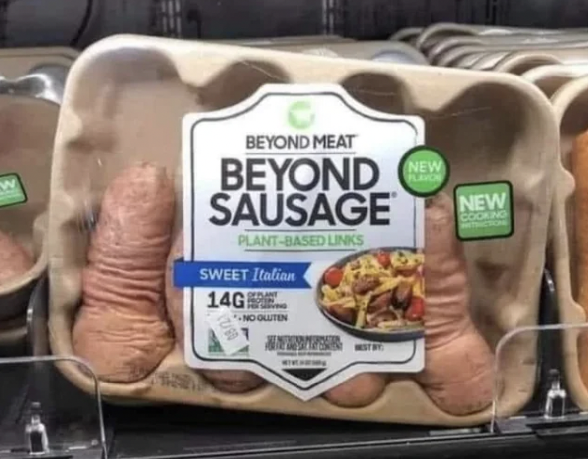 beyond meat saggy sausage - W Beyond Meat Beyond Sausage PlantBased Links Sweet Italian 14G Of Plant No Gluten New New Cooking