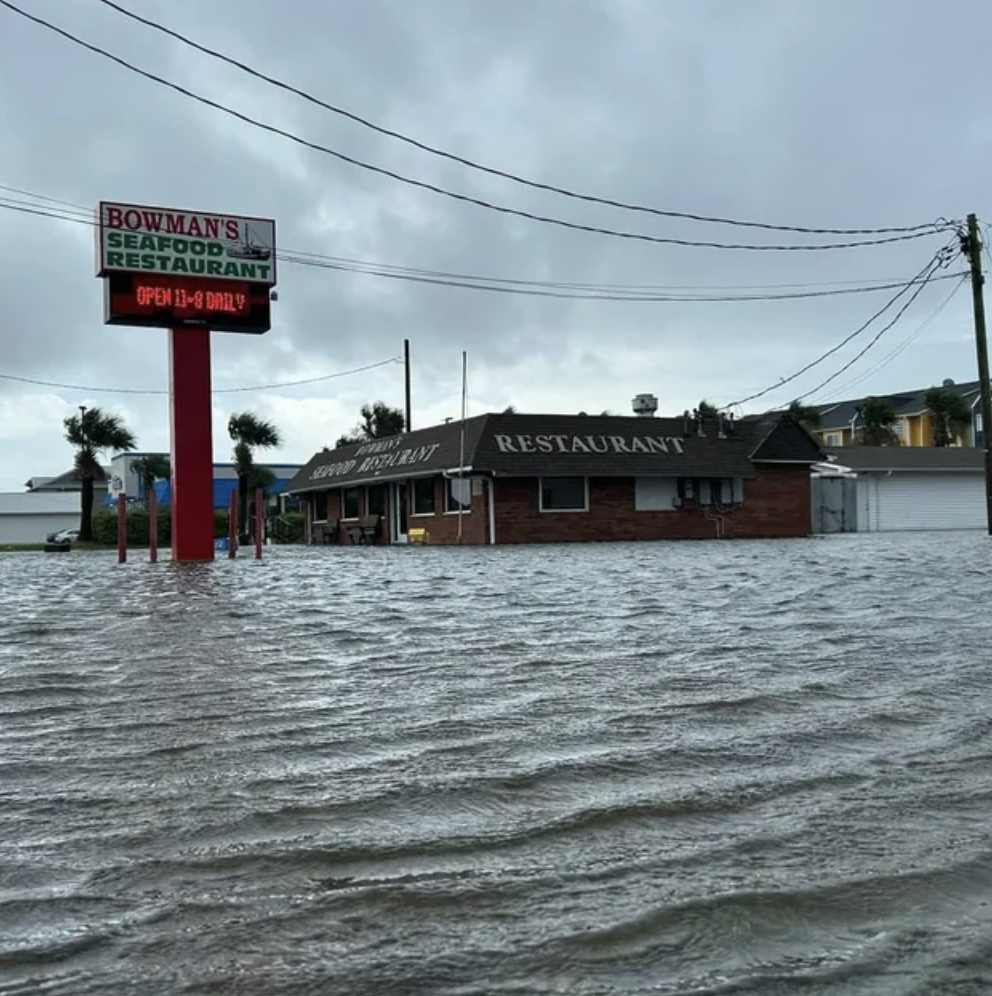 flood - Bowman'S Seafood Restaurant Open 138 Daily Restaurant