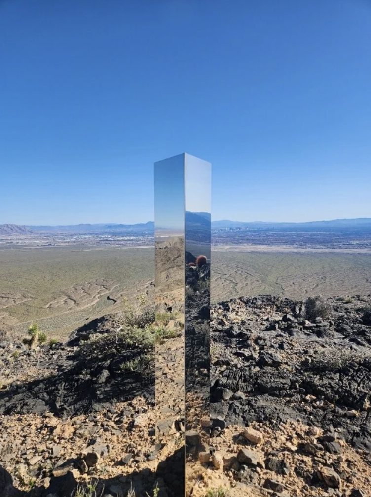 monolith in las vegas desert