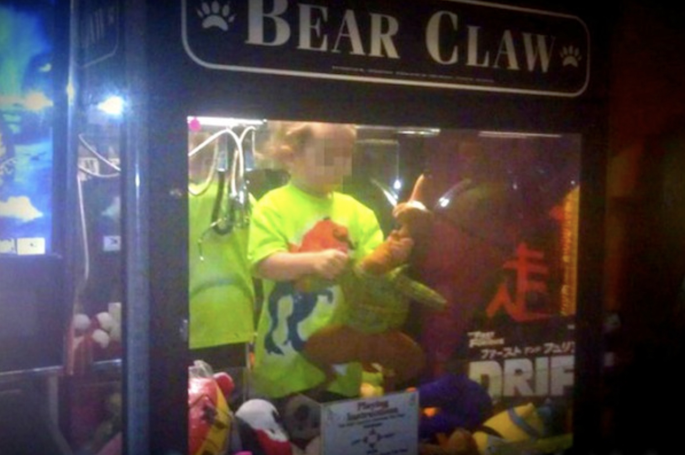 Claw machine - Bear Claw 73 Zan Drif