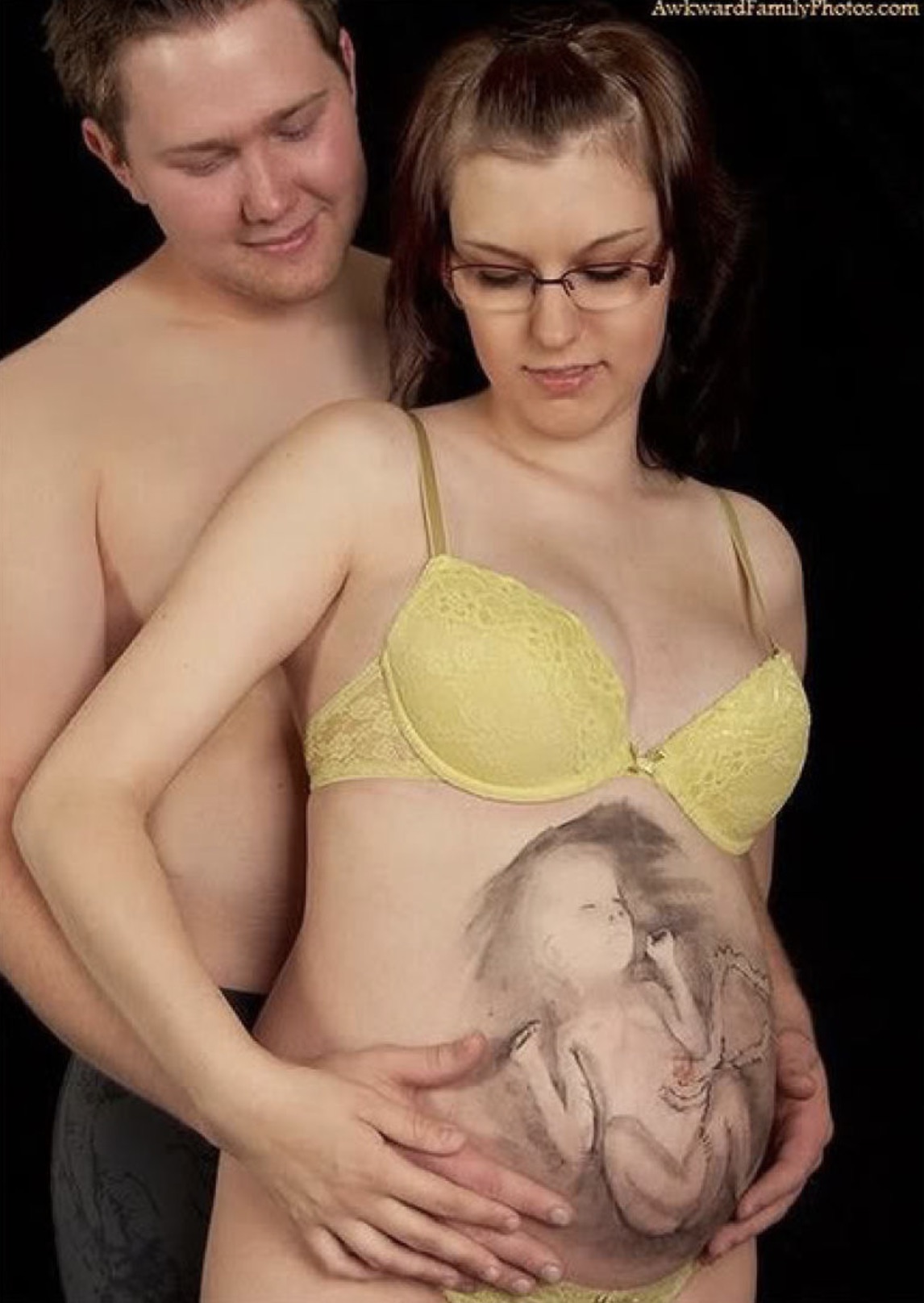 45 Highly-Questionable Pregnancy Announcement Photoshoots