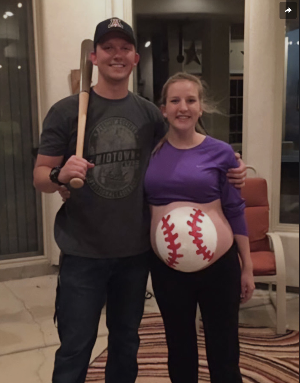 baseball pregnant meme - A Midtown