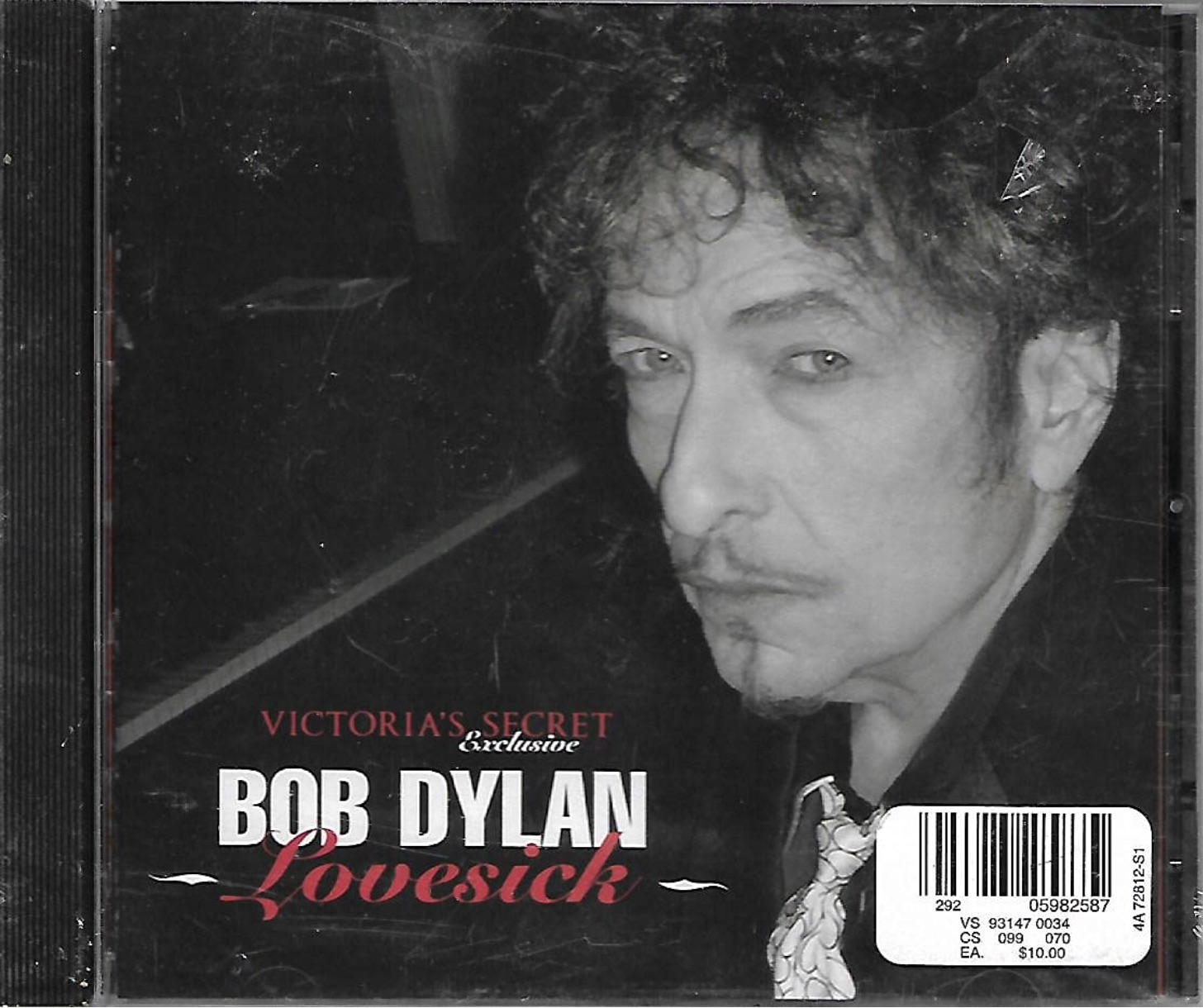 bob dylan lovesick - Victoria'S Secret Exclusive Bob Dylan Lovesick 292 05982587 Vs 93147 0034 Cs 099 070 Ea. $10.00 4A 72812S1