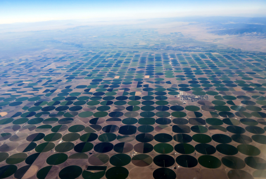 “The Ogallala Aquifer. You know how Kansas and Nebraska are known for essentially being endless fields of wheat and corn? Well they do that by drilling wells to one of the world's largest aquifers deep under the midwest. There isn't enough consistent rainfall in those areas for all those crops, so well water makes up the difference. But, we're draining it and it can't be replenished. Once it's drained, it's Dust Bowl 2.0 and no more large scale farming in the midwest.”