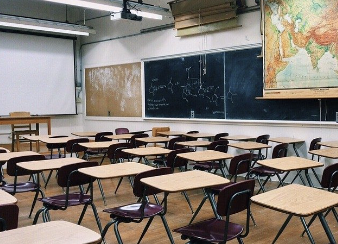 high school class rooms