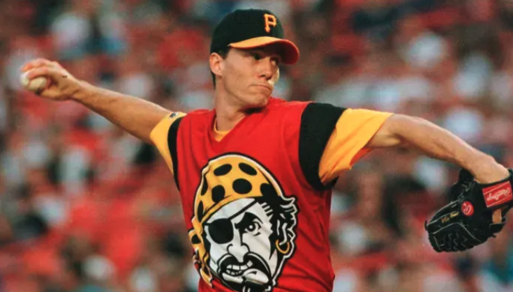 When it comes to uniforms, I love some city-wide synergy, and Pittsburgh’s commitment to black and yellow is undeniably rad. But like the Steelers, the Pirates once stepped away from their iconic color scheme to create something truly hideous. Thankfully, these red monstrosities appear to have been left in the past.
