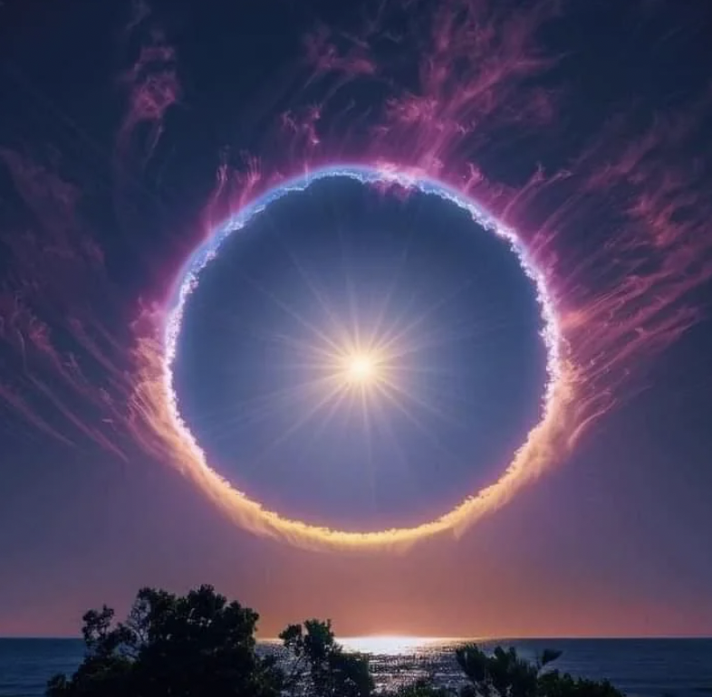 solar halo long exposure