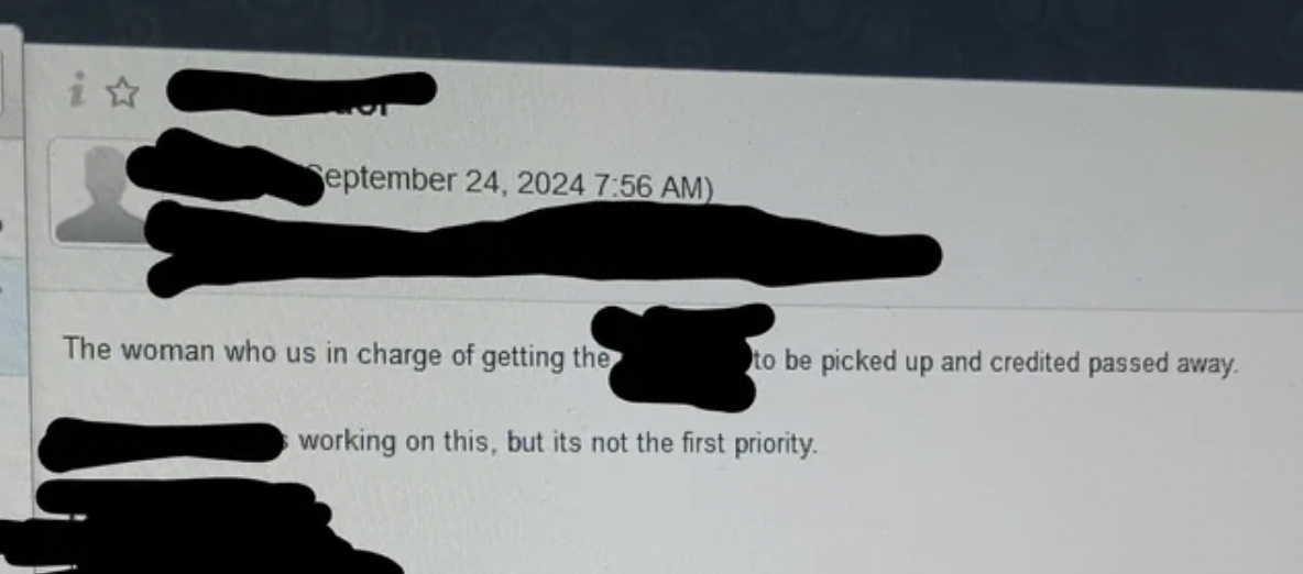 gun - i Fot The woman who us in charge of getting the to be picked up and credited passed away. working on this, but its not the first priority.