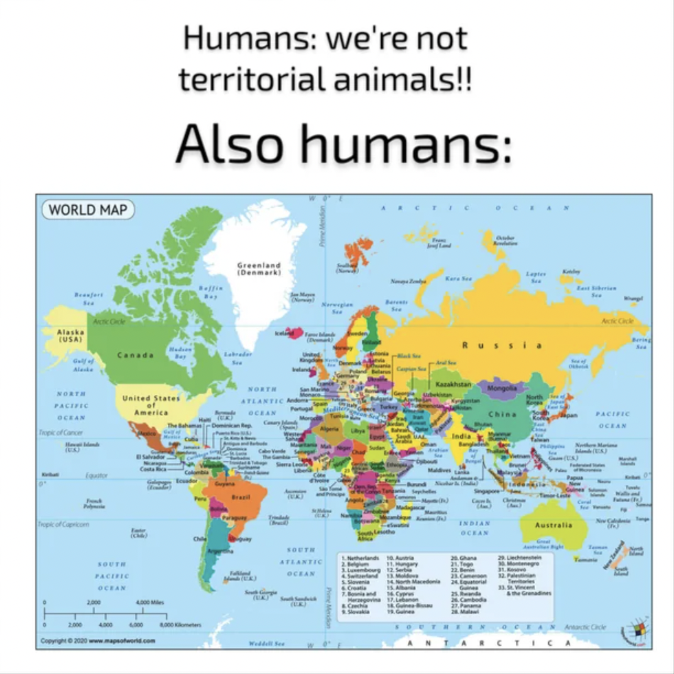 world political map with names - World Map Usa America Humans we're not territorial animals!! Also humans Russia Ctica