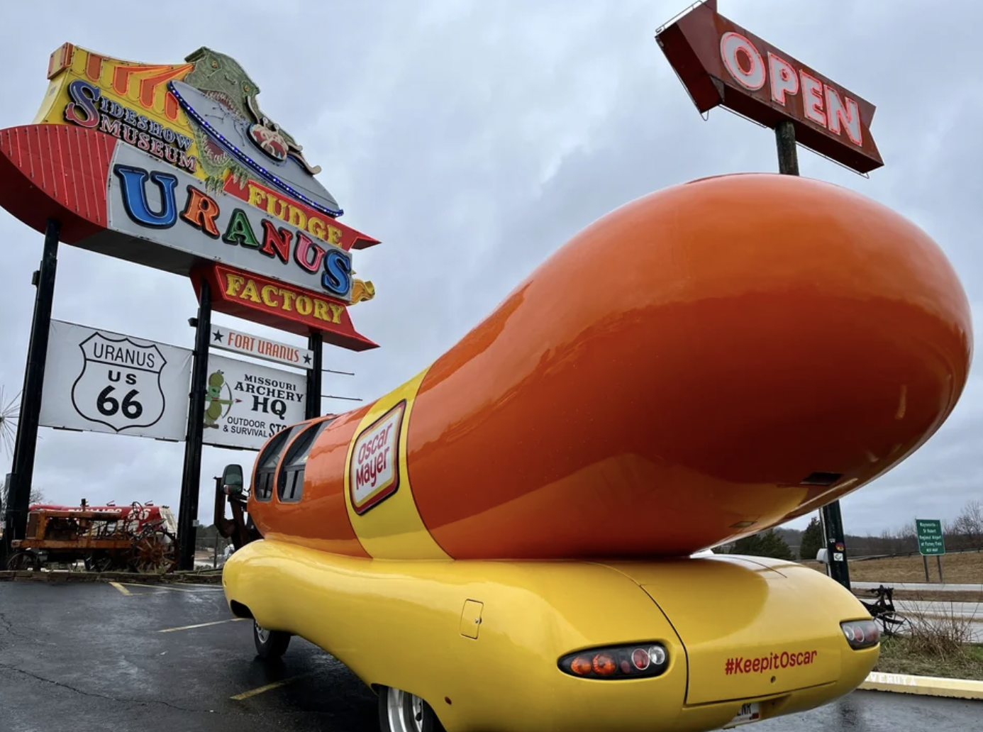 wienermobile at uranus fudge factory - Fudge Uranus Uranus Us 66 Factory Fort Uranus Missouri Archery Hq Outdoor C &Survival Mayer Open Oscar