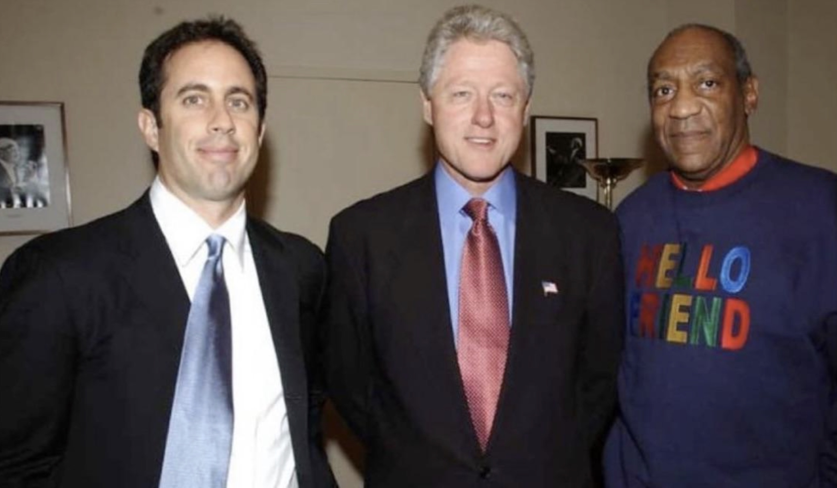 jerry seinfeld bill clinton - E Lo End