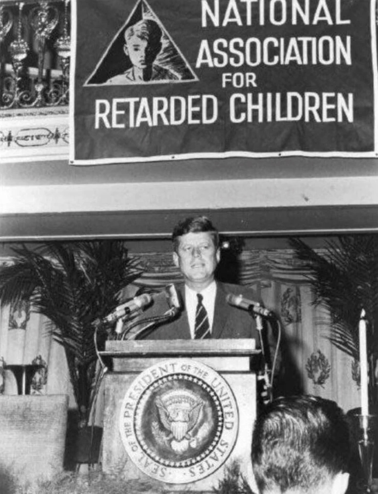 John F. Kennedy - National Association For Retarded Children Of The Preside V3S Of The