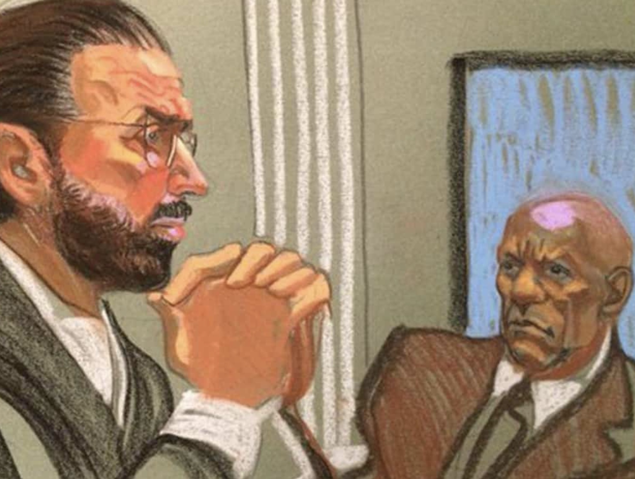 bill cosby courtroom drawings