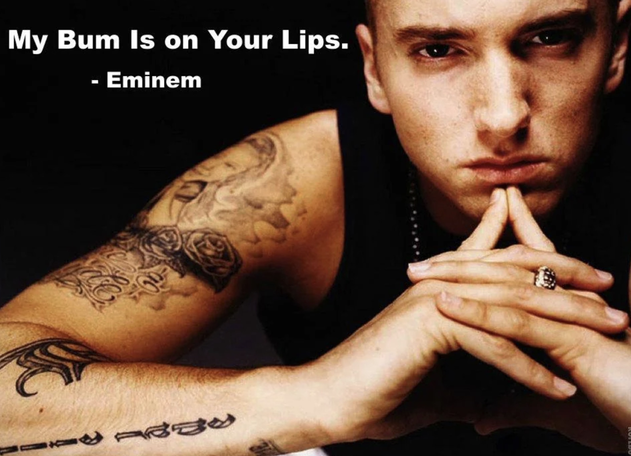 funny eminem quotes - My Is on Your Lips. Eminem