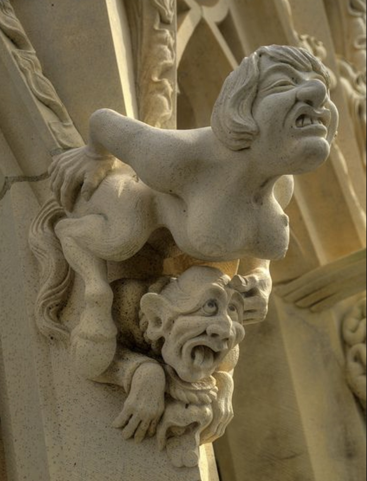 gargoyles on york minster