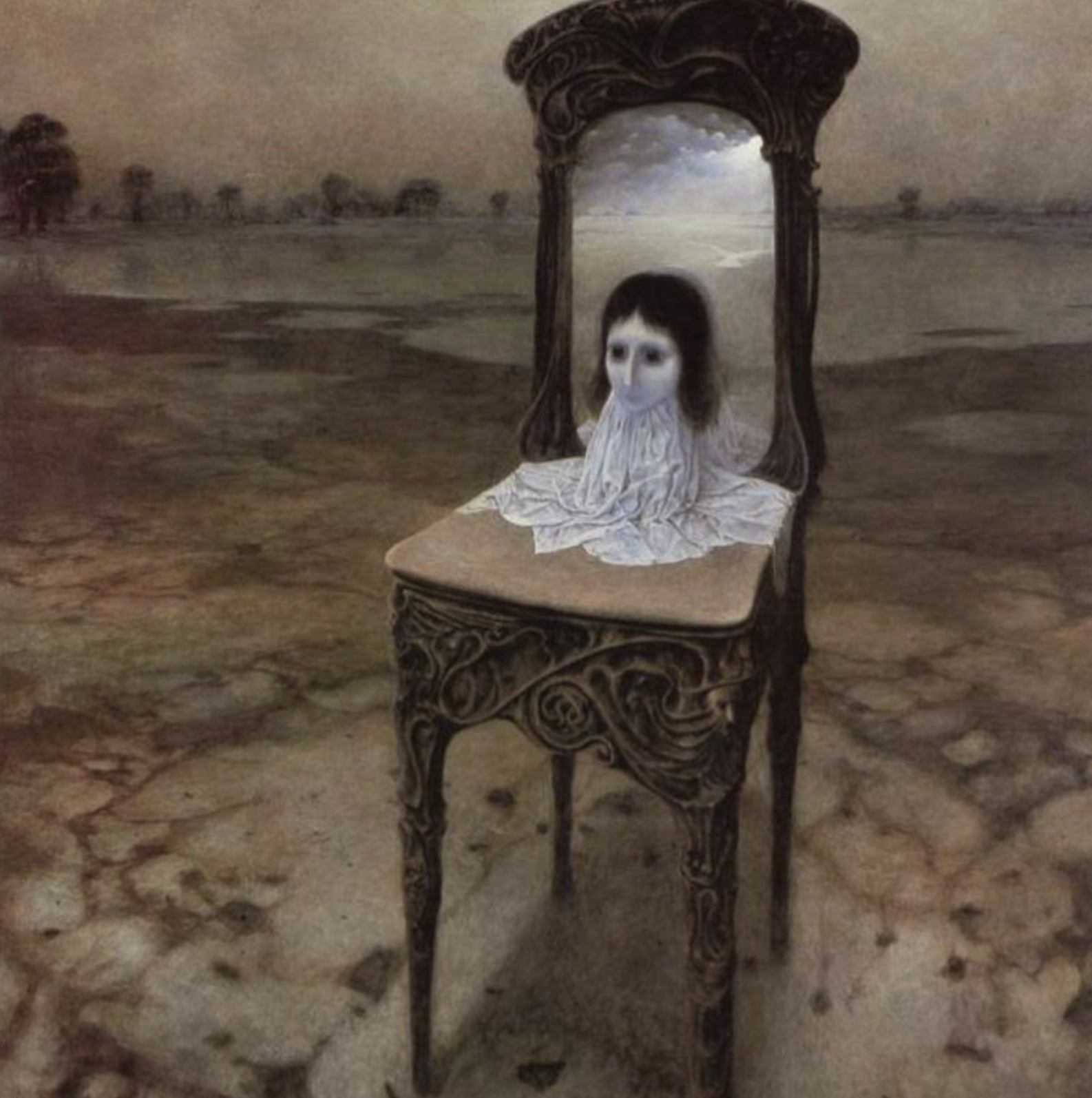 zdzisław beksiński the doll