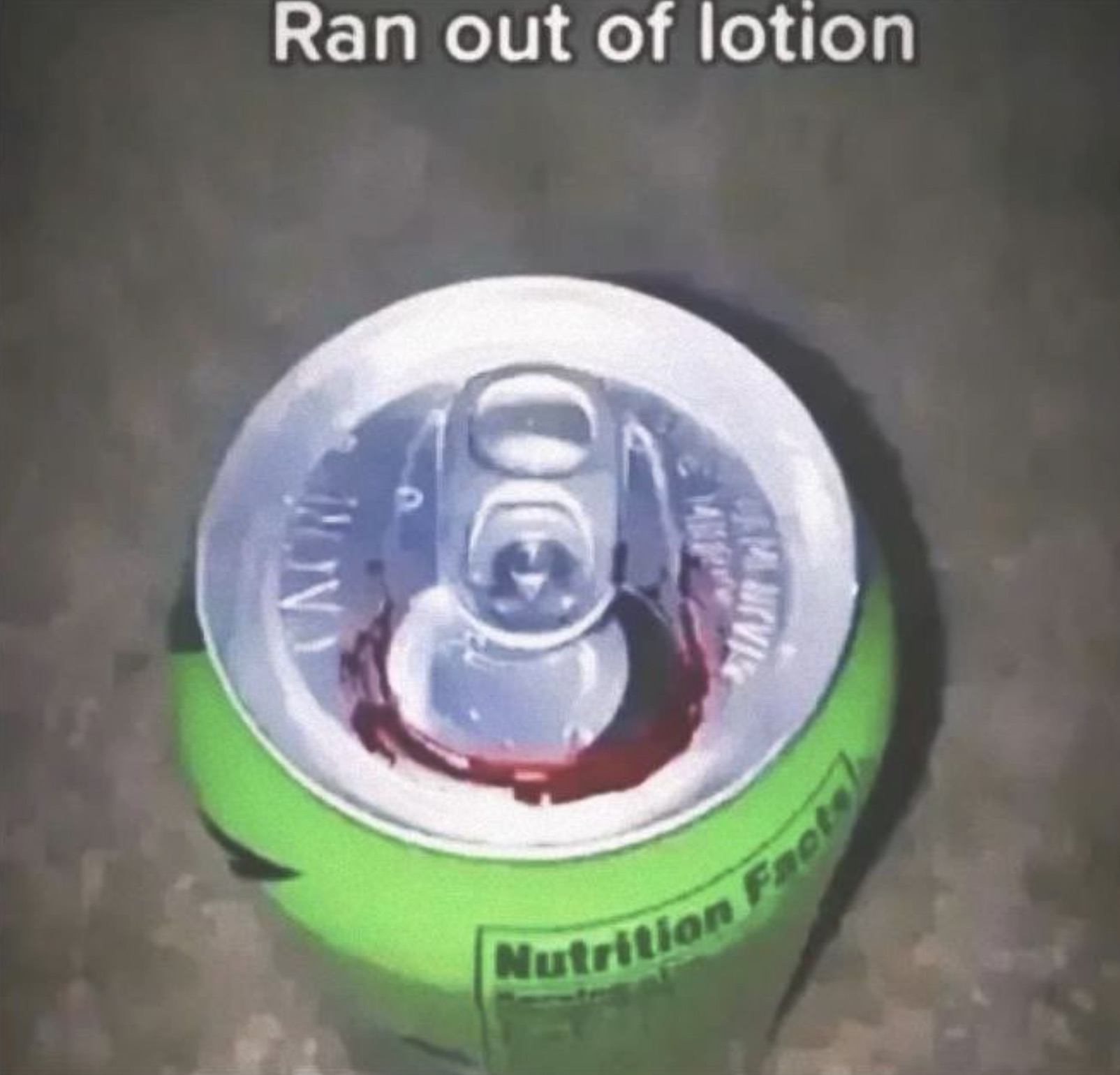 ran out of lotion meme - Ran out of lotion 00 Nutrition Nivi Facts