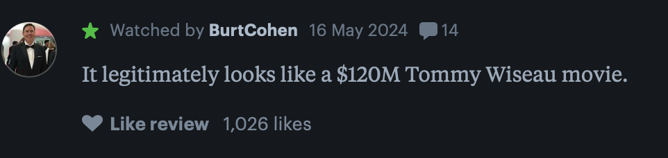 Letterboxd review