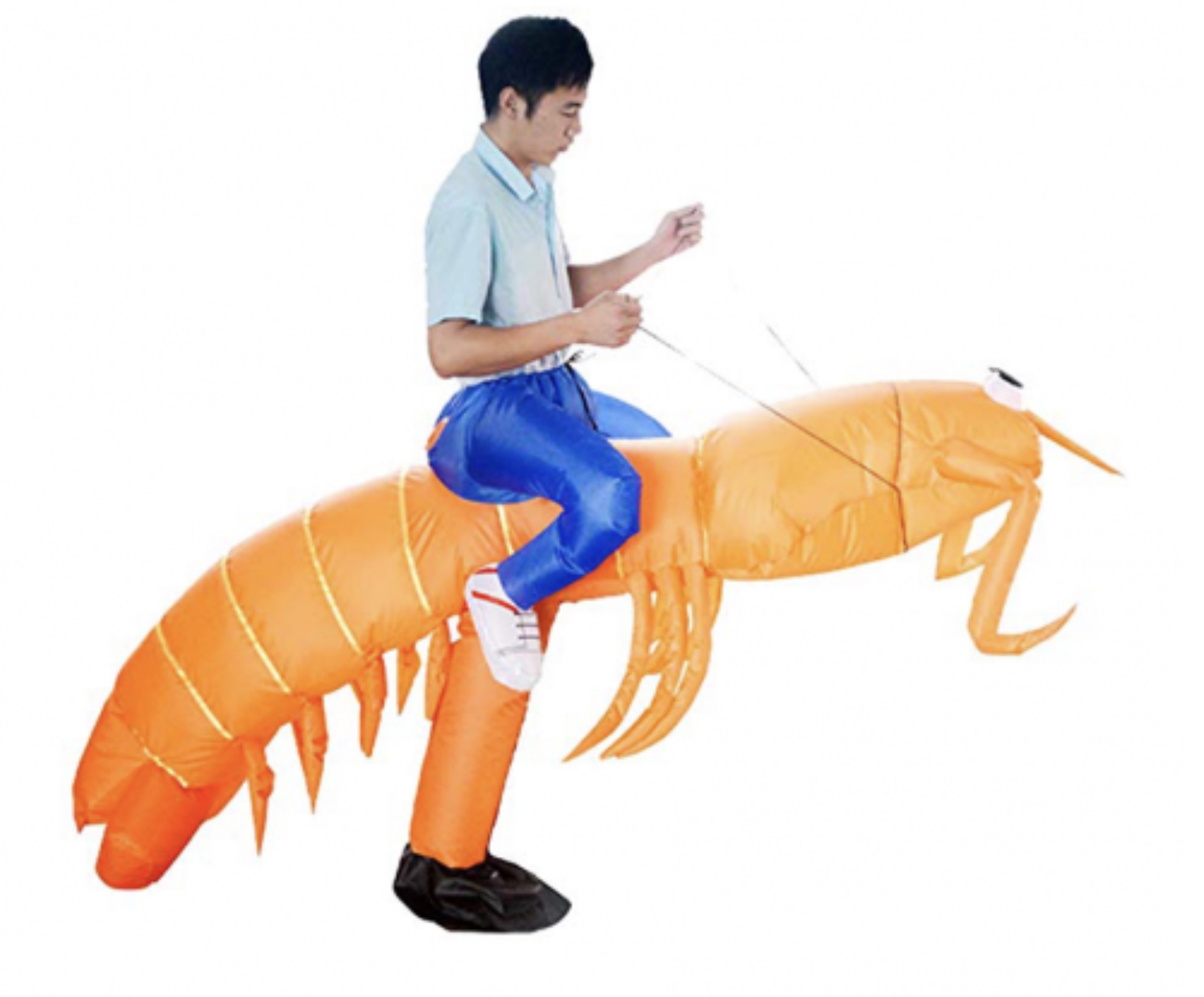 inflatable riding costume