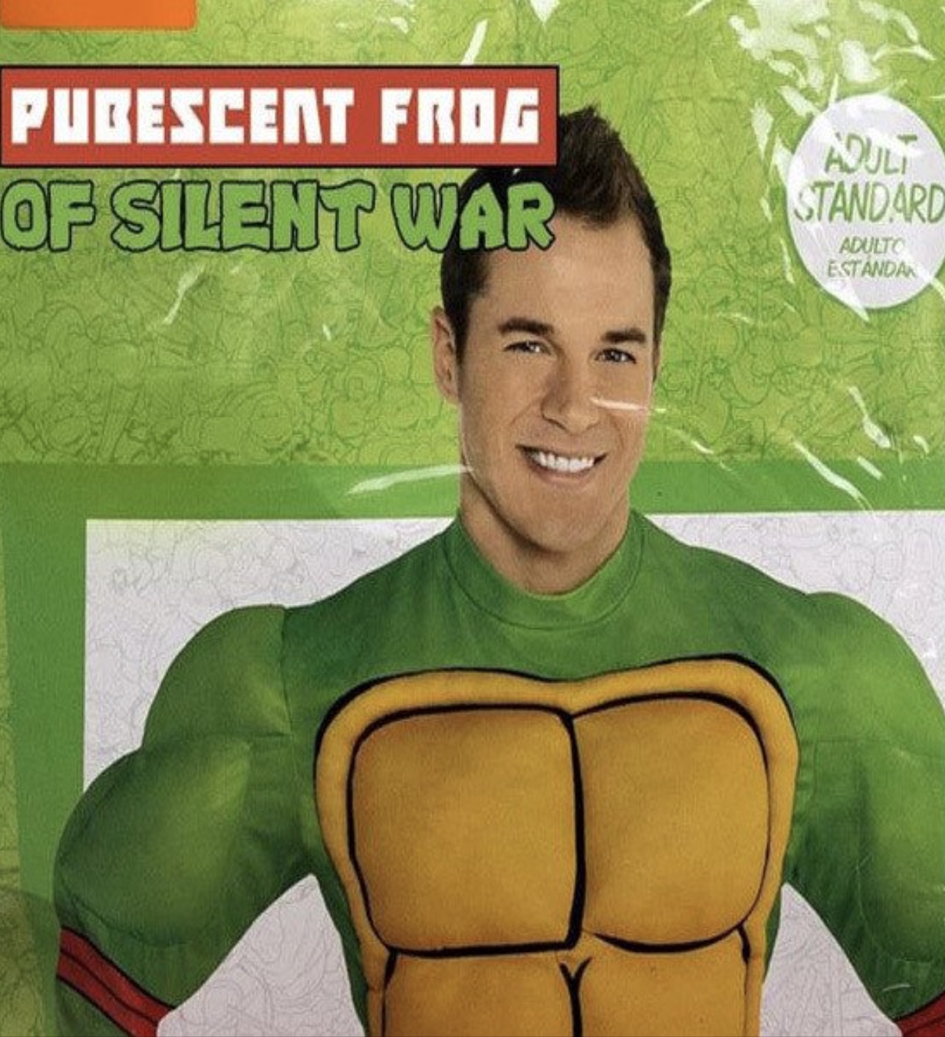 cartoon - Pubescent Frog Of Silent War Adult Standard Adulto Estandan