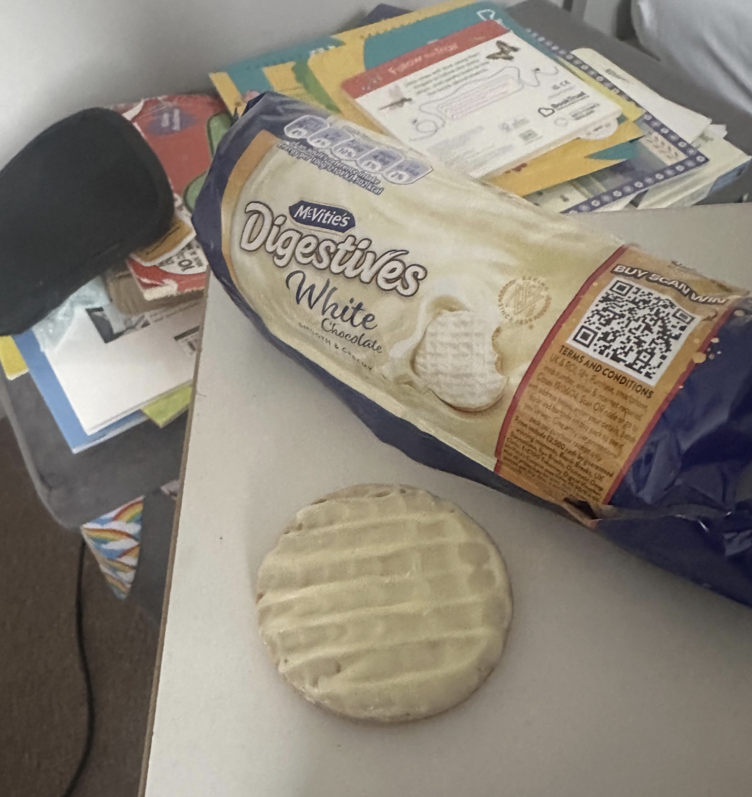 baked goods - 12222 10% 4.00 Sn Buy Scan Win McVitie's Digestives White Chocolate Terms And Conditions Cous 0624 Sca umber, internet requ Panninde 2,500 cash by granted wwing Back Breaks, Uk Colletic Oy